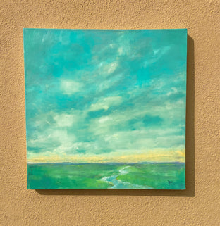 Original art for sale at UGallery.com | Dreamscape III by Mandy Main | $1,100 | oil painting | 24' h x 24' w | photo 3
