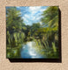 Original art for sale at UGallery.com | Enchanted Sanctuary by Mandy Main | $525 | oil painting | 12' h x 12' w | thumbnail 3