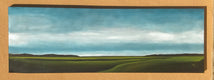 Original art for sale at UGallery.com | Expanse VIII by Mandy Main | $3,000 | oil painting | 20' h x 60' w | thumbnail 3