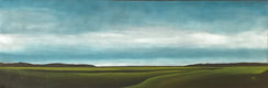 Original art for sale at UGallery.com | Expanse VIII by Mandy Main | $3,000 | oil painting | 20' h x 60' w | thumbnail 1