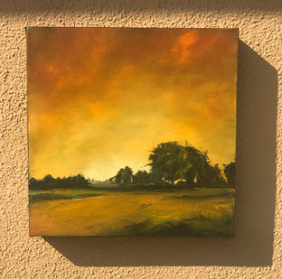 Original art for sale at UGallery.com | Golden Light III by Mandy Main | $525 | oil painting | 12' h x 12' w | photo 3