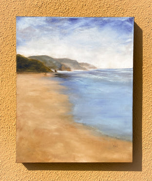 Original art for sale at UGallery.com | Morning Walk by Mandy Main | $775 | oil painting | 20' h x 16' w | photo 3