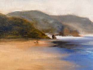 Original art for sale at UGallery.com | Morning Walk by Mandy Main | $775 | oil painting | 20' h x 16' w | photo 4
