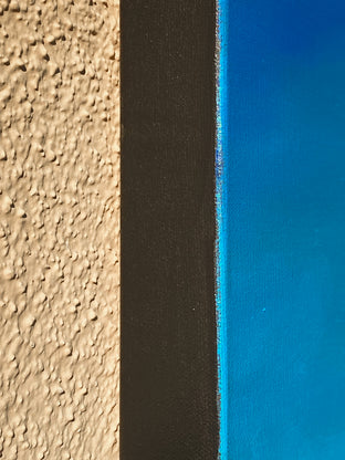 Original art for sale at UGallery.com | Ocean Dreamscape by Mandy Main | $1,100 | oil painting | 24' h x 24' w | photo 2