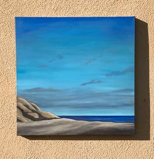 Original art for sale at UGallery.com | Ocean Dreamscape by Mandy Main | $1,100 | oil painting | 24' h x 24' w | photo 3