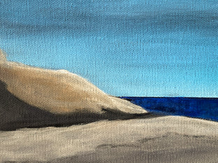 Original art for sale at UGallery.com | Ocean Dreamscape by Mandy Main | $1,100 | oil painting | 24' h x 24' w | photo 4
