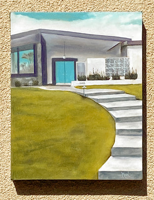 Original art for sale at UGallery.com | Palm Springs 1269 by Mandy Main | $525 | oil painting | 14' h x 11' w | photo 3