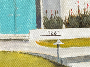 Original art for sale at UGallery.com | Palm Springs 1269 by Mandy Main | $525 | oil painting | 14' h x 11' w | photo 4