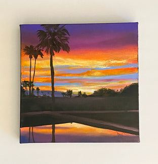 Palm Springs Pool IV by Mandy Main |  Context View of Artwork 