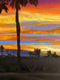 Original art for sale at UGallery.com | Palm Springs Pool IV by Mandy Main | $525 | oil painting | 12' h x 12' w | thumbnail 4