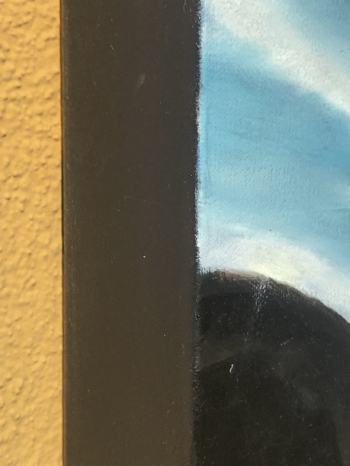 Sanctuary XII by Mandy Main |  Side View of Artwork 