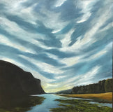 Original art for sale at UGallery.com | Sanctuary XII by Mandy Main | $775 | oil painting | 18' h x 18' w | thumbnail 1