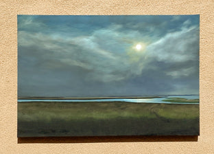 Original art for sale at UGallery.com | Tranquility V by Mandy Main | $1,700 | oil painting | 24' h x 36' w | photo 3