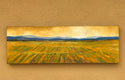 Original art for sale at UGallery.com | Vineyard XI by Mandy Main | $1,000 | oil painting | 12' h x 36' w | thumbnail 3