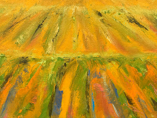 Original art for sale at UGallery.com | Vineyard XI by Mandy Main | $1,000 | oil painting | 12' h x 36' w | photo 4