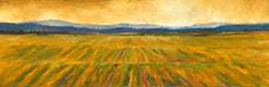 Original art for sale at UGallery.com | Vineyard XI by Mandy Main | $1,000 | oil painting | 12' h x 36' w | thumbnail 1