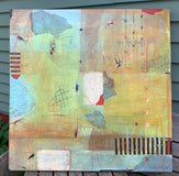 Original art for sale at UGallery.com | Change Is in the Air by Margriet Hogue | $1,450 | mixed media artwork | 30' h x 30' w | thumbnail 3