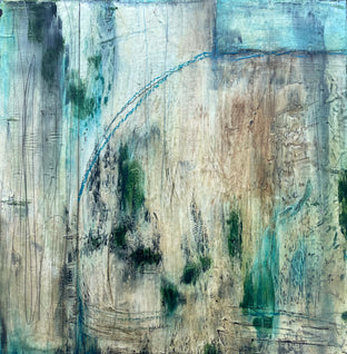 Original art for sale at UGallery.com | Keep Calm by Margriet Hogue | $675 | mixed media artwork | 16' h x 16' w | photo 1