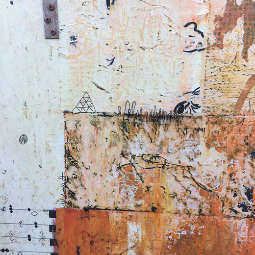 Out at the Edge by Margriet Hogue |   Closeup View of Artwork 