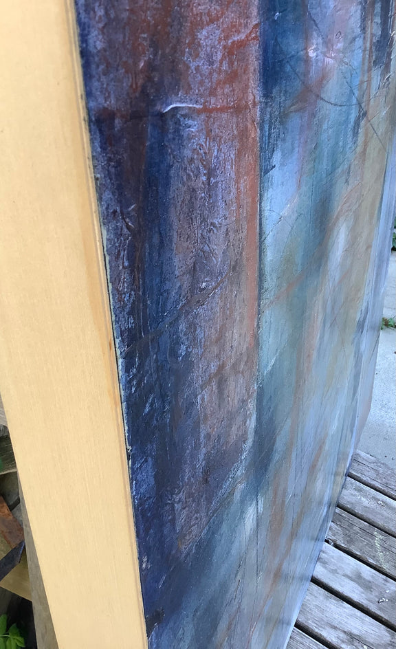 Passerele by Margriet Hogue |  Side View of Artwork 