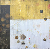 Original art for sale at UGallery.com | Shaping the Earth's Surface by Margriet Hogue | $1,450 | mixed media artwork | 30' h x 30' w | thumbnail 1