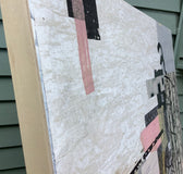 Original art for sale at UGallery.com | The Curiously Strong by Margriet Hogue | $1,800 | mixed media artwork | 36' h x 36' w | thumbnail 2