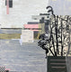 Original art for sale at UGallery.com | The Curiously Strong by Margriet Hogue | $1,800 | mixed media artwork | 36' h x 36' w | thumbnail 1