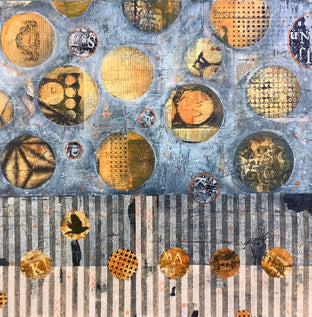 Original art for sale at UGallery.com | The Planets Are Aligning by Margriet Hogue | $1,050 | mixed media artwork | 24' h x 24' w | photo 1