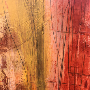 Original art for sale at UGallery.com | Traces of Time by Margriet Hogue | $575 | mixed media artwork | 16' h x 16' w | photo 4