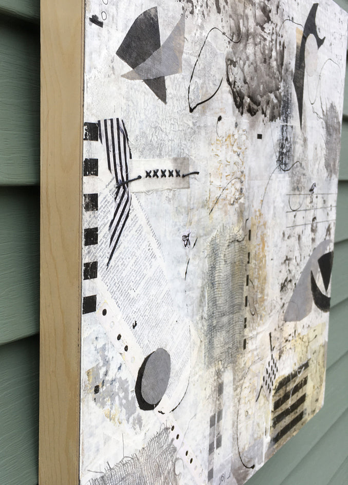 Winter Solstice II by Margriet Hogue |  Side View of Artwork 