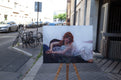 Original art for sale at UGallery.com | Marian in White by John Kelly | $2,300 | oil painting | 18' h x 24' w | thumbnail 3