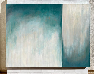 Diving In - Teal Cloud by Marie-Eve Champagne |  Context View of Artwork 