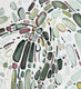 Original art for sale at UGallery.com | Ellipses by Marie-Eve Champagne | $650 | acrylic painting | 24' h x 24' w | thumbnail 4