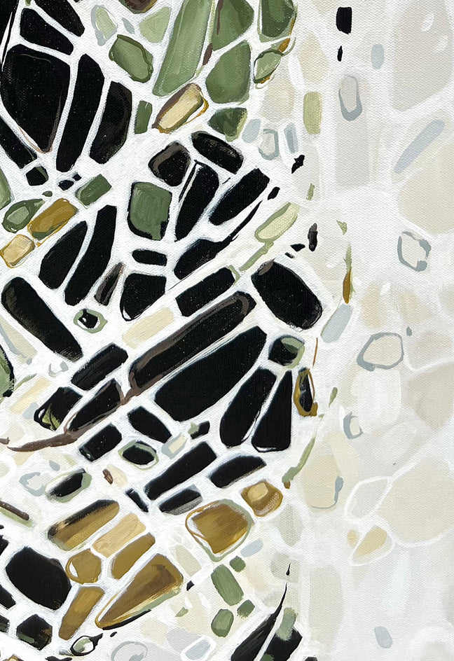 Fragmentation II - Pieces by Marie-Eve Champagne |  Closeup View of Artwork 