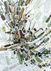 Original art for sale at UGallery.com | Fragmentation II - Rings by Marie-Eve Champagne | $1,275 | acrylic painting | 40' h x 30' w | thumbnail 4