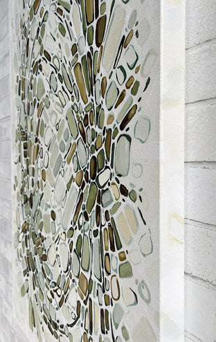 Fragmentation II - Spaces by Marie-Eve Champagne |  Side View of Artwork 