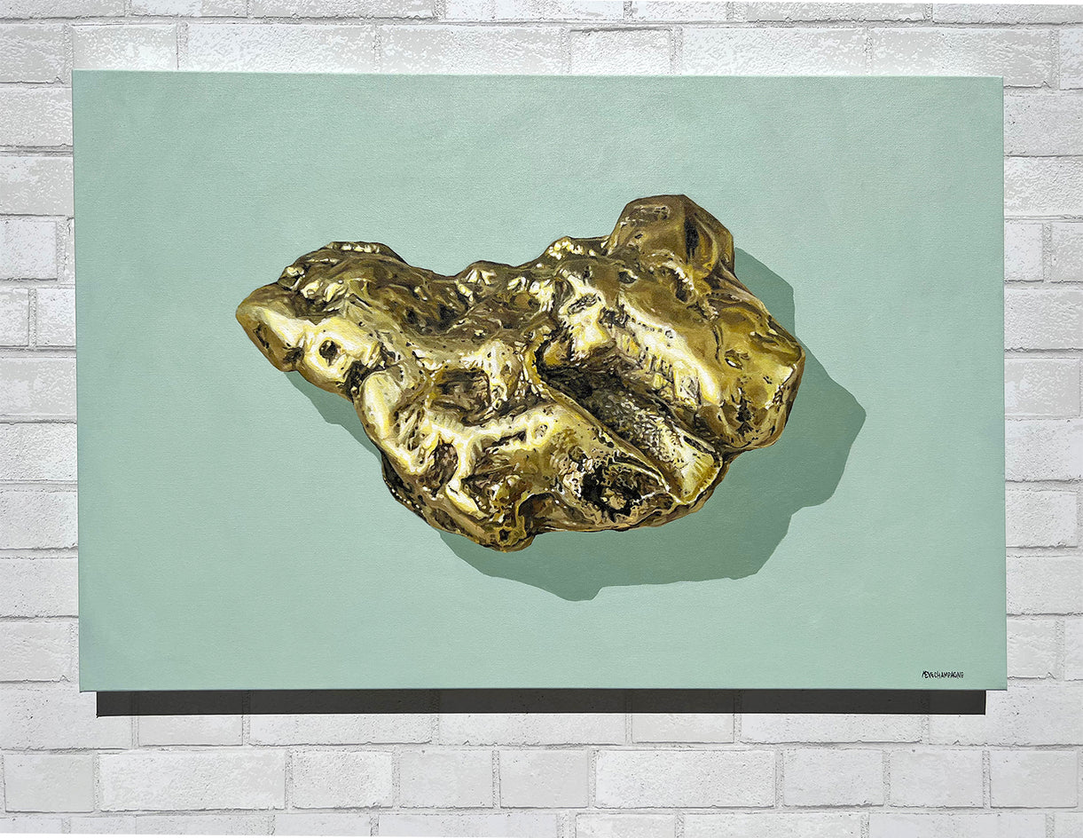 Of Rocks and Colors - B by Marie-Eve Champagne |  Context View of Artwork 