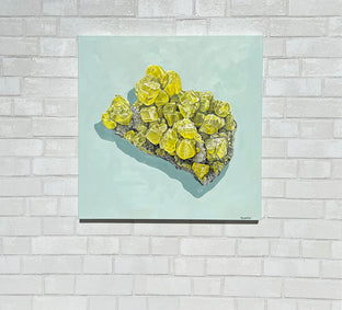 Of Rocks and Colors - Sulphur Shine by Marie-Eve Champagne |  Context View of Artwork 