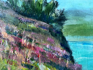 Original art for sale at UGallery.com | Agate Beach, Oregon by Marilyn Froggatt | $425 | oil painting | 11' h x 14' w | photo 4