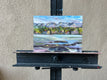 Original art for sale at UGallery.com | Big Fork, Montana by Marilyn Froggatt | $375 | oil painting | 9' h x 12' w | thumbnail 3