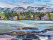 Original art for sale at UGallery.com | Big Fork, Montana by Marilyn Froggatt | $375 | oil painting | 9' h x 12' w | thumbnail 1