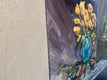 Original art for sale at UGallery.com | California Poppies by Marilyn Froggatt | $375 | oil painting | 10' h x 10' w | thumbnail 2