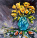 Original art for sale at UGallery.com | California Poppies by Marilyn Froggatt | $375 | oil painting | 10' h x 10' w | thumbnail 1