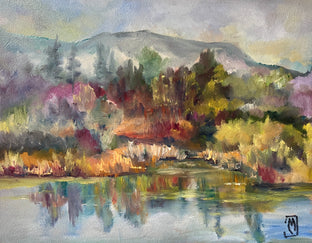 Original art for sale at UGallery.com | Hunter Creek, Oregon by Marilyn Froggatt | $425 | oil painting | 11' h x 14' w | photo 1