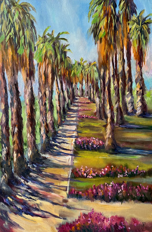 Original art for sale at UGallery.com | Mission Avenue by Marilyn Froggatt | $1,400 | oil painting | 36' h x 24' w | photo 1