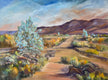 Original art for sale at UGallery.com | Smoke Trees in Coachella by Marilyn Froggatt | $1,575 | oil painting | 30' h x 40' w | thumbnail 1