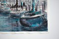 Original art for sale at UGallery.com | Marina Morning by Judy Mudd | $725 | watercolor painting | 10' h x 14' w | thumbnail 2