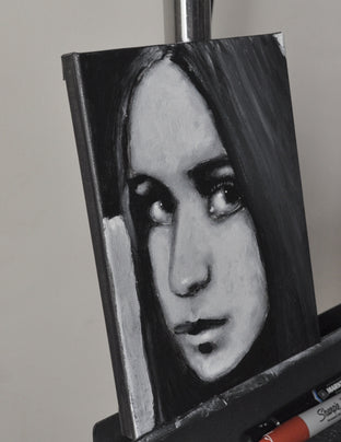 Naomi or Heather, 1991 by Mark Cudd |  Side View of Artwork 