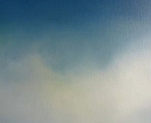 Original art for sale at UGallery.com | Marsh Blues III by Nancy Hughes Miller | $2,200 | oil painting | 36' h x 36' w | photo 4