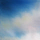 Original art for sale at UGallery.com | Marsh Cloudscape by Nancy Hughes Miller | $960 | oil painting | 30' h x 30' w | thumbnail 4